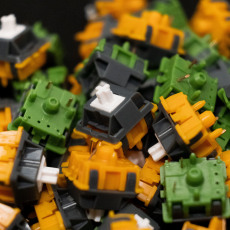 Вал rebult keyboards harimau 虎虎轴 penyu