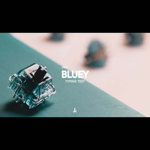 JWK BLUEY LINEAR SWITCHES BLUES SWITCH 58G LINEAR CUSTOMIZED MECHANICAL KEYBOARD SWITCH BODY