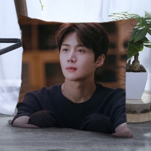 金宣虎海岸村恰恰恰洪斗植抱枕定制明星周边同款双面靠垫真人枕头