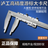 0.02 1000 泸工高精度油标卡尺线卡 600 上海泸工游标卡尺500