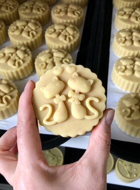 【洗梧】牛奶蜂蜜皂 孕婴可用 适合中干肤质手工冷皂 洗脸