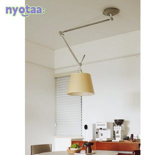 中古设计师Tolomeo摇臂吊灯可移位餐厅书房卧室折叠工业风创意