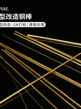 迪斯派 DSPIAE工具模型用 高达 改造/打桩实心铜棒多规格 BB系列