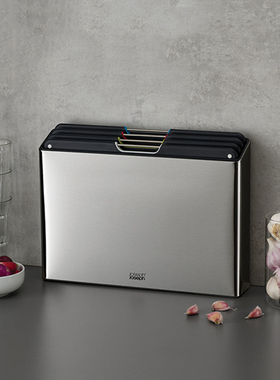 JosephJoseph分类切菜板套装宝宝辅食不锈钢站立案板砧板家用案板