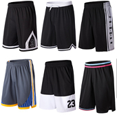 篮球裤 速干球裤 五分运动短裤 街球训练健身裤 过膝男宽松 沙滩裤 美式