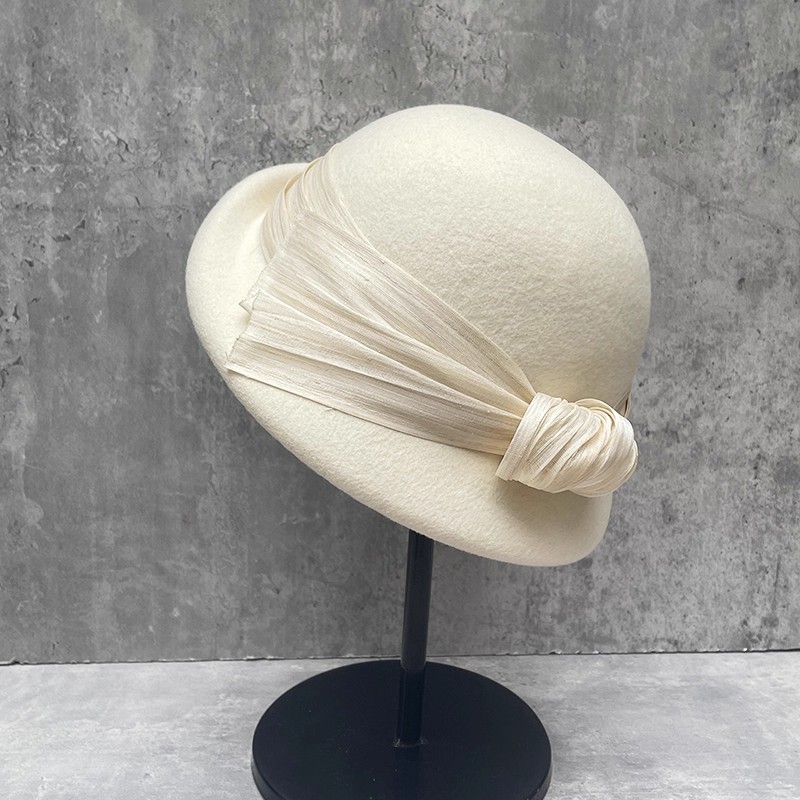 2025新款法式优雅赫本风帽子