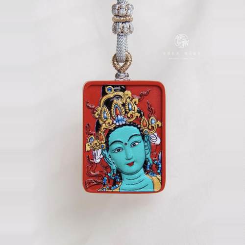 平安新中式朱砂国风本命年彩绘