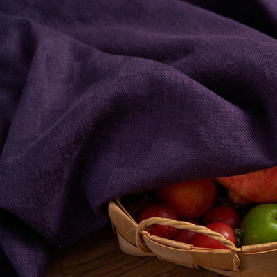 秋冬加厚粗纺亚麻裤子服装面料