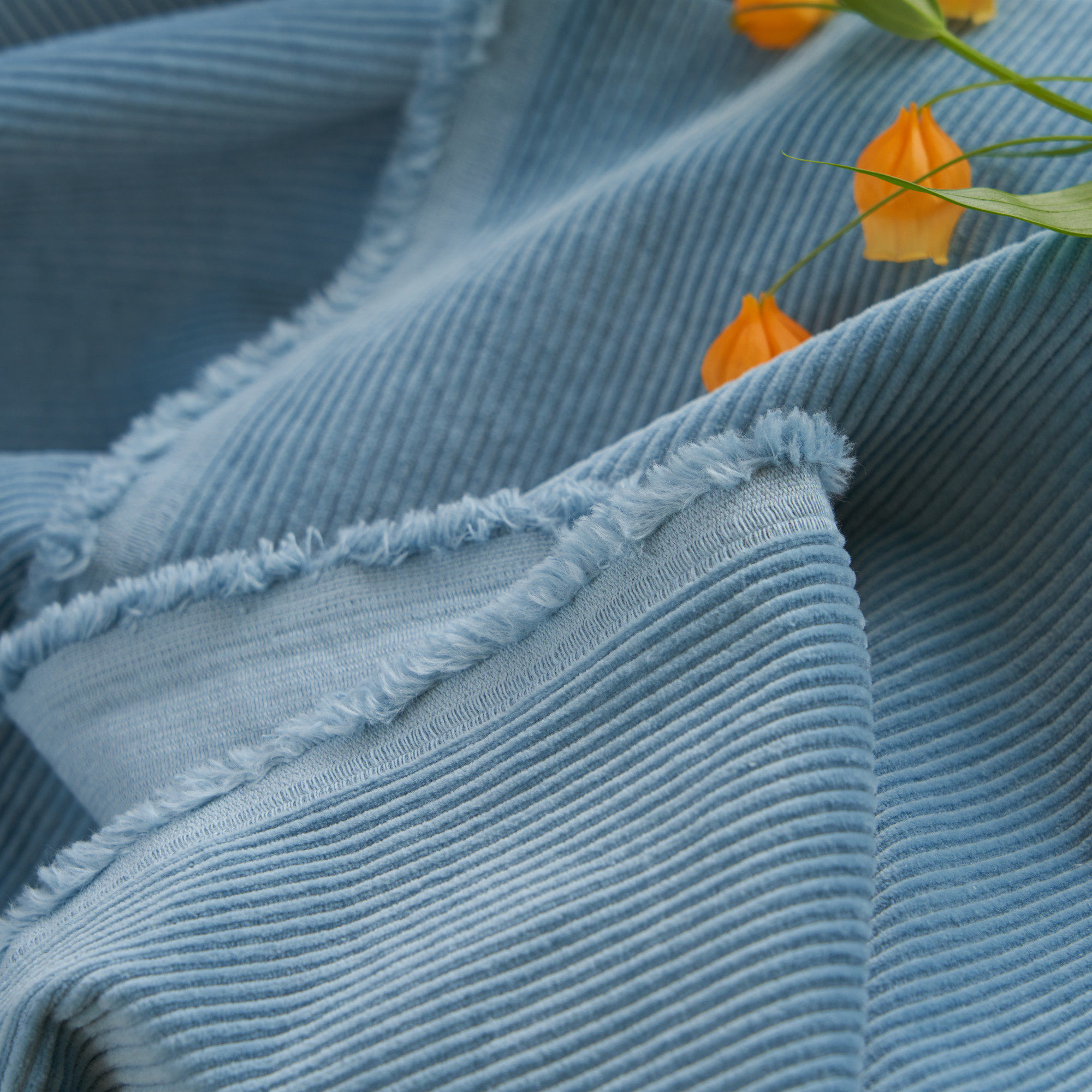 纯棉服装田园文艺加厚软垂面料