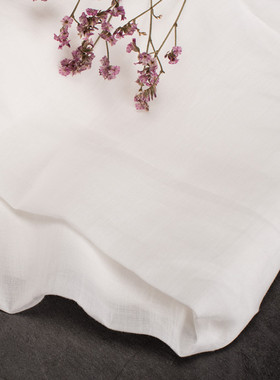 【白开水】漂白色打底纯棉面料内衬裙吊带纯色高端夏季薄料