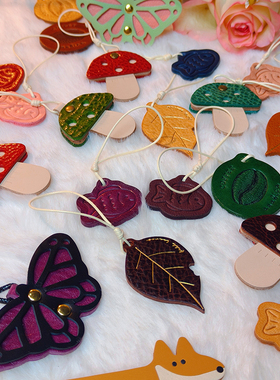 盲盒福利包包手帐本真皮彩色小挂件好看小单品