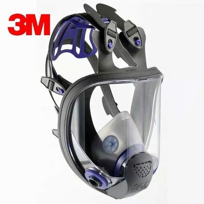 3MFF-402硅胶全面具防毒防尘面罩