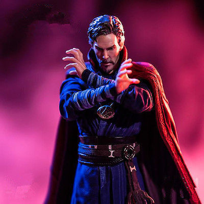 动漫 复仇者联盟3 雕像 7寸 奇异博士卷福 1/10 盒装手办摆件模型