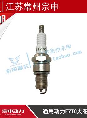 F7TC火花塞宗申原厂通机 汽油机 增程器火花塞 F7TC 发电机火花塞