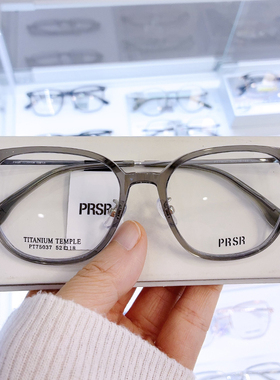 帕莎2025新款TR钛腿镜架男女素颜显瘦可配近视防蓝光眼镜PT75037