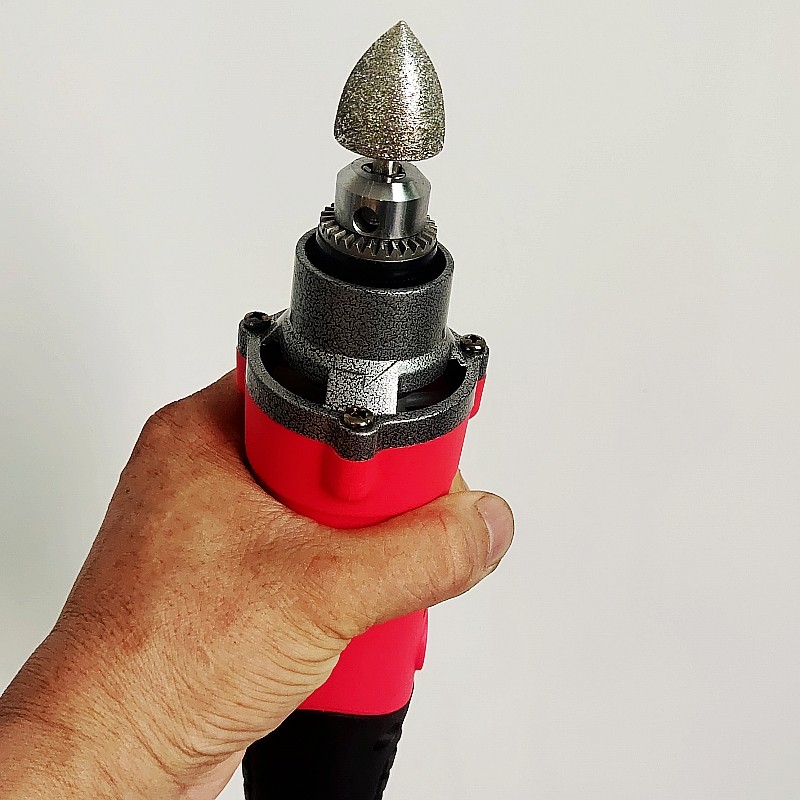 补胎电挫 电动摩托车汽车真空胎补胎工具6mm打磨机补胎小电磨220v