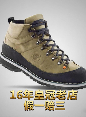 CRISPI意大利防水徒步登山鞋靴复古马丁靴海淘Monaco Premium