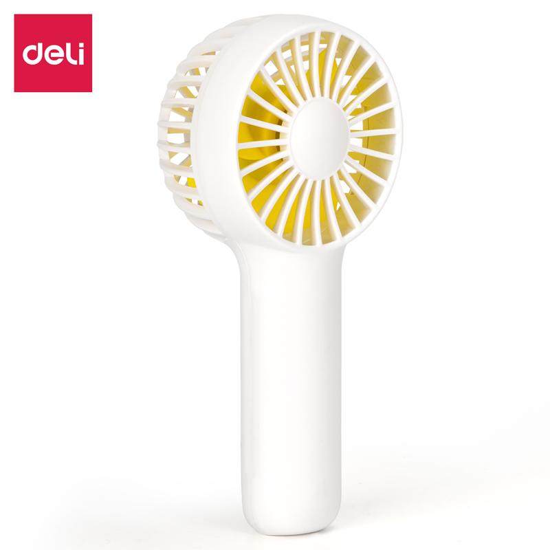 得力85812迷你手持风扇USB充电