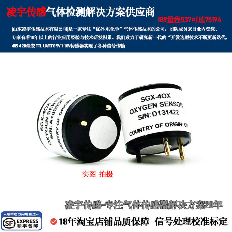 英国SGX4OX氧气传感器