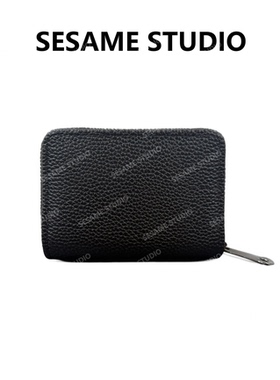 [芝麻集]卡包女款防消磁卡套多卡位卡夹拉链男士证件包拉链零钱包