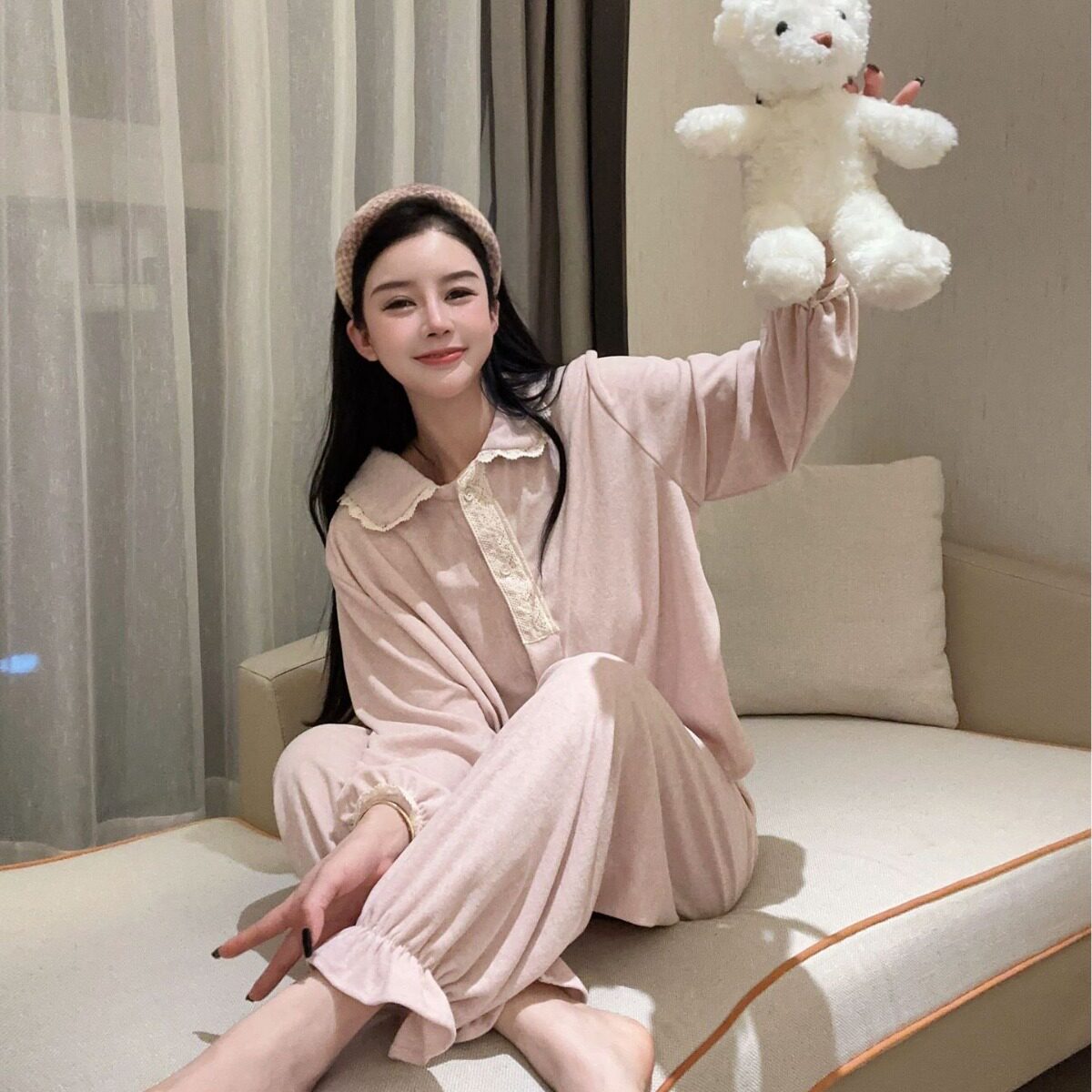 【极简主义】韩国甜美少女睡衣