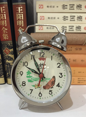 金属机芯手动老式复古怀旧闹钟