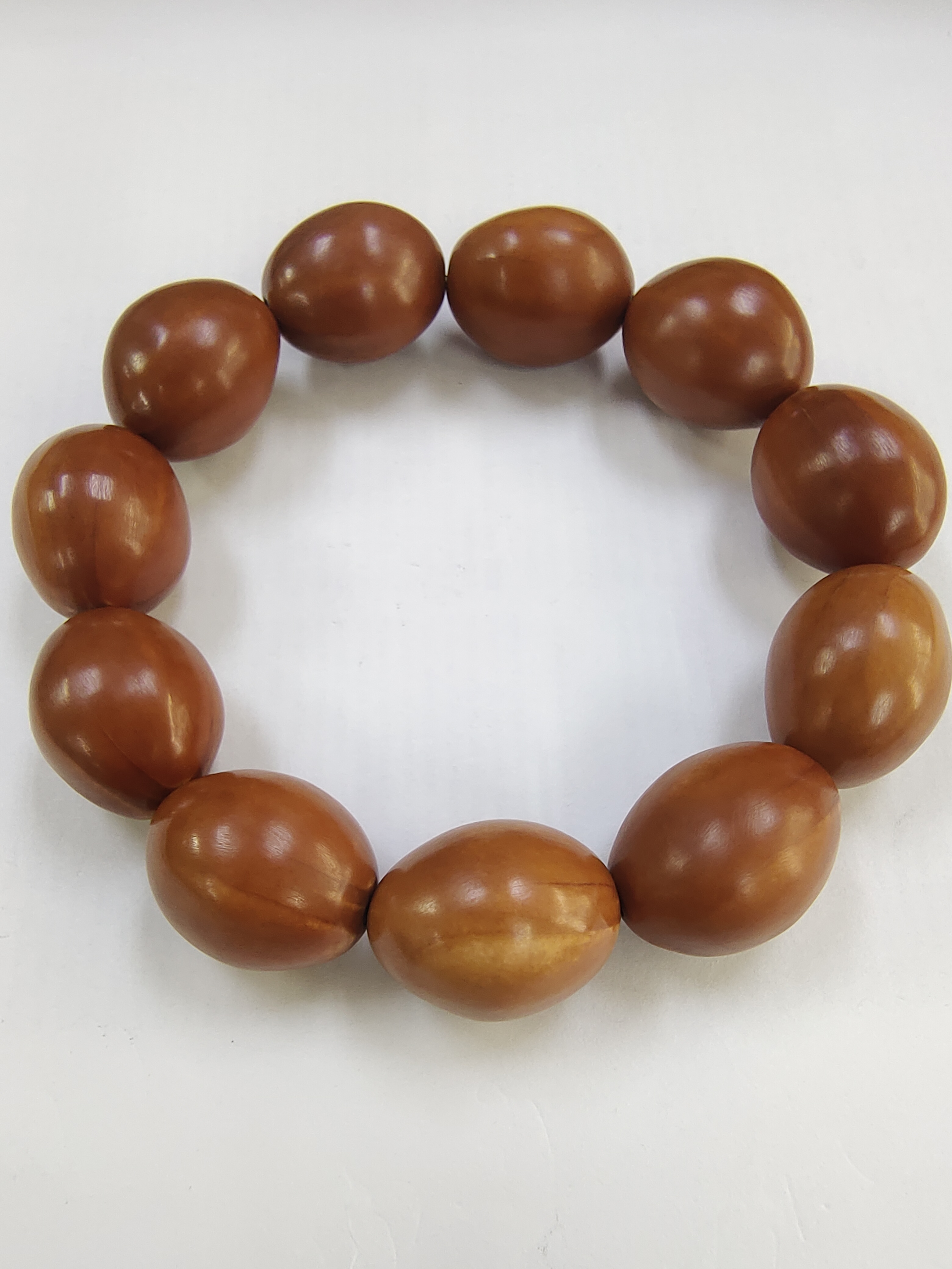 橄榄核手串随型手串枣珠光珠手串手持纯手工打磨抛光老料红料