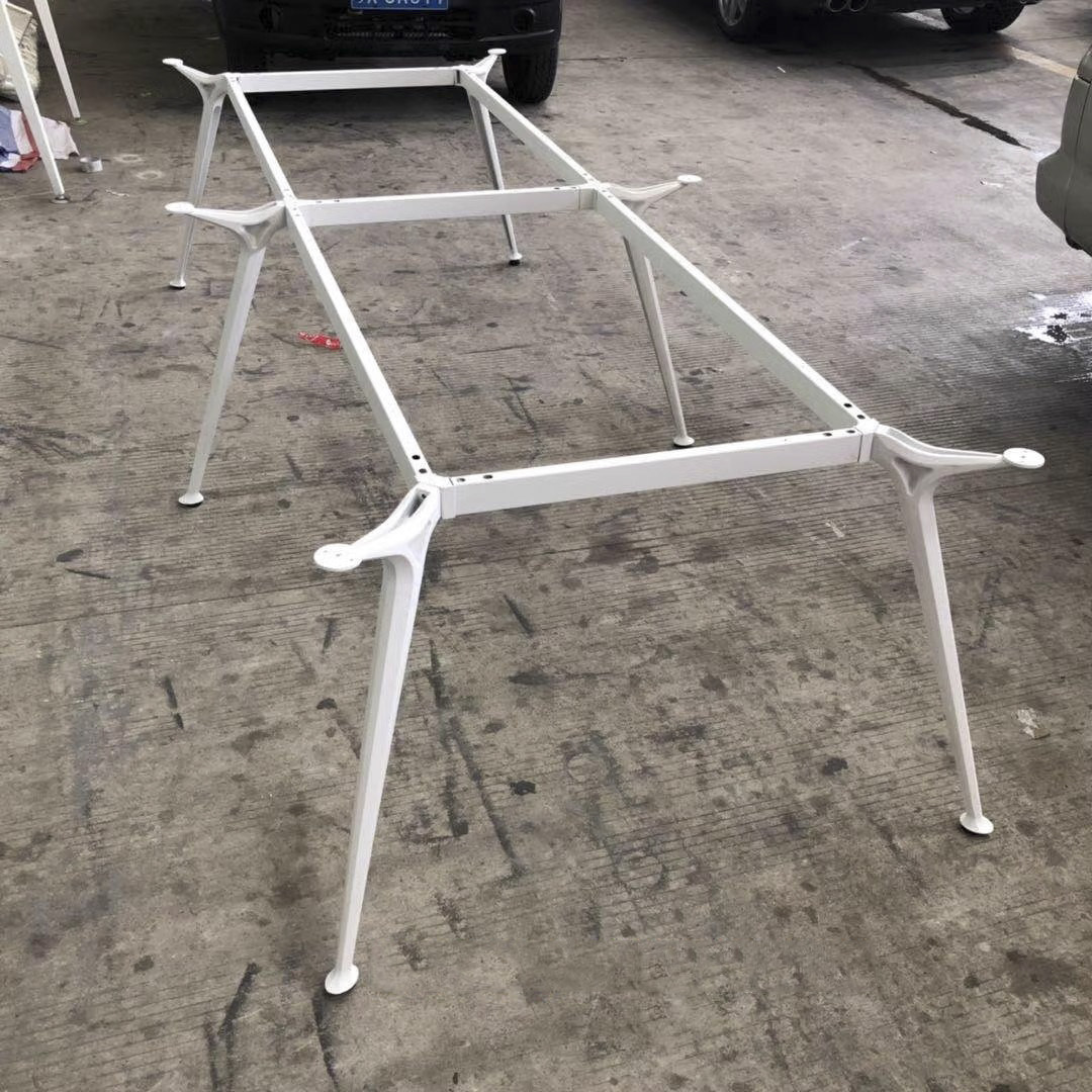 经理办公桌腿支架老板桌支撑脚职员桌电脑桌铁脚架可定制铁艺桌架