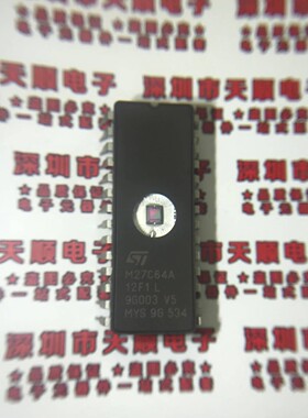 M27C64A-12F1 DIP28全新现货存储器质优价廉可代客户拷贝芯片