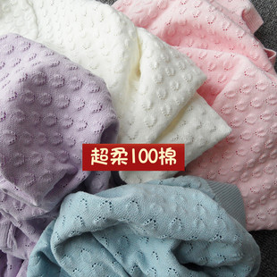 宽松短袖 薄款 圆领套头女 纯棉线衣夏季 优质精梳棉超柔100棉针织衫