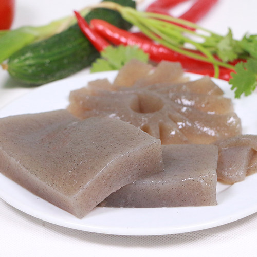 纯手工制作传统魔芋豆腐代餐
