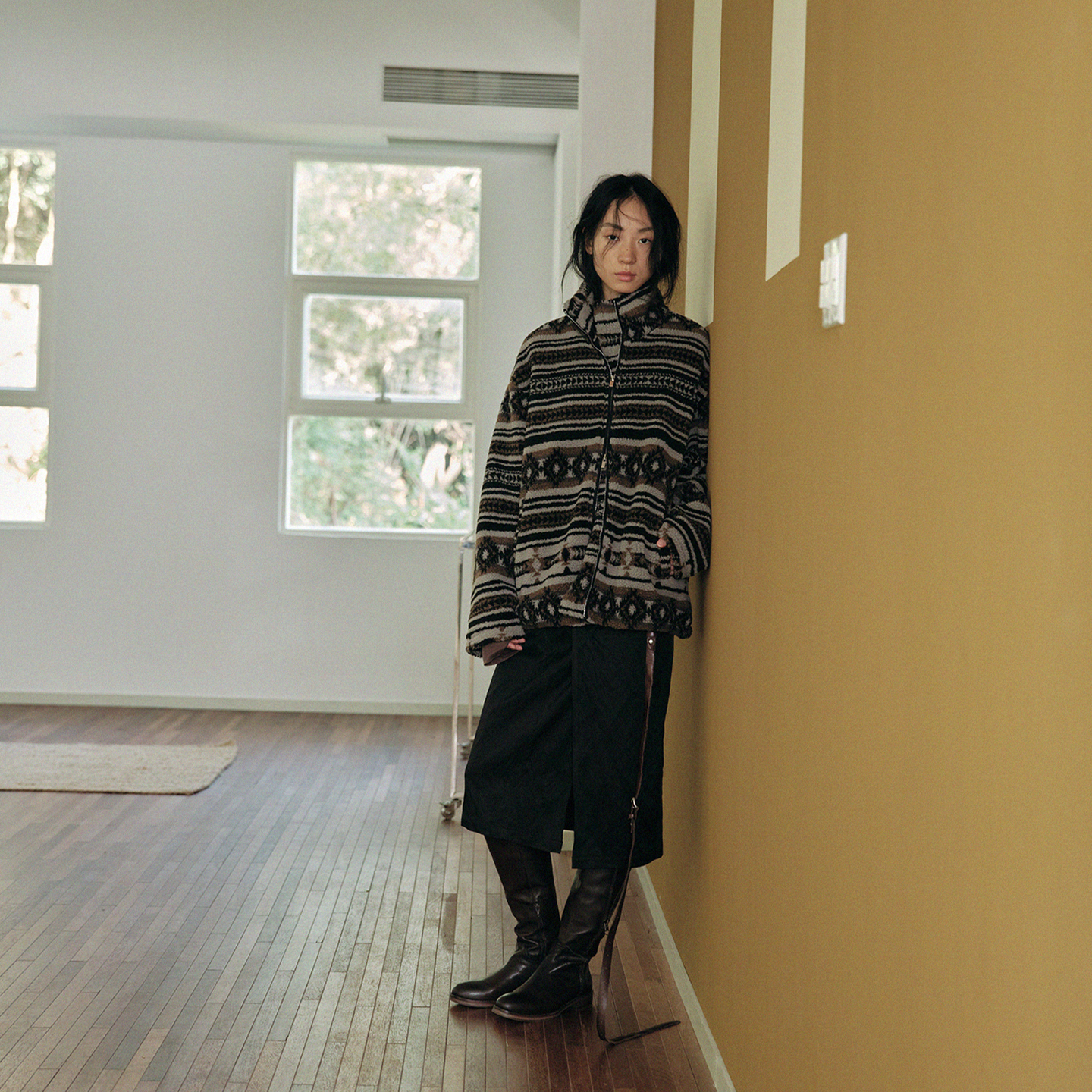 费尔岛外套费尔曼复古保暖