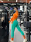 REYNA INTERNET CELEBRITY SOLID COLOR FITNESS LONG SLEEVE WOMENS SLIT BEAUTY BACK SLIMMING EXERCISE YOGA TRAINING LOOSE TOP SEXY