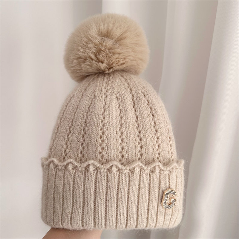 冬季新款毛线帽防寒护耳显脸小针织帽可加绒保暖可拆卸毛球套头帽,服饰配件/皮带/帽子/围巾,帽子,淘宝优惠券,粉丝福利购,淘宝优惠卷