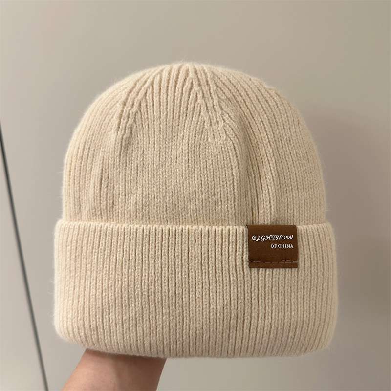 出游毛线帽加绒保暖休闲秋冬季