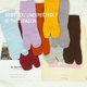 蓝烁两指袜二趾袜日本木屐袜春秋中筒袜纯色二指高筒可爱分趾袜子