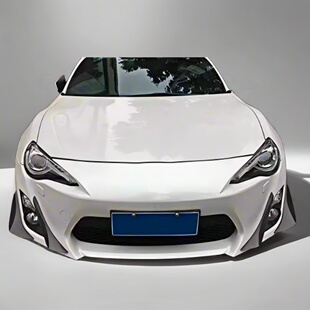 适用于丰田GT86 改装 碳纤维 风刀 前扰流 前杠饰件 大包围