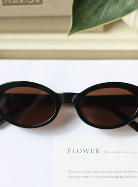 2025新ROSE娜扎同款玳瑁猫眼墨镜女高级感板材太阳眼镜防晒SL567