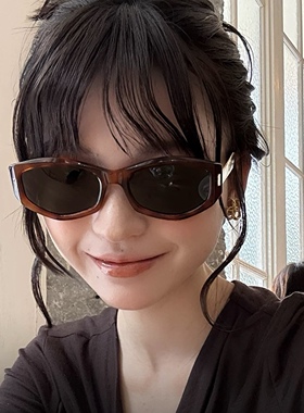 新款大框韩系TR90太阳眼镜潮男女复古街拍墨镜显脸小遮阳