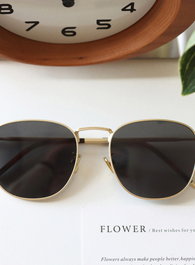 偏光墨镜男款2025新款大脸方形开车近视可配度数太阳眼镜女