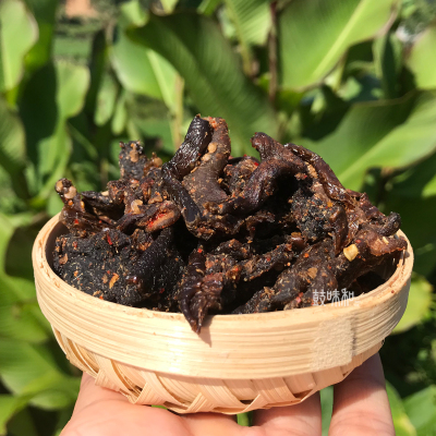 农家自晒江西特产茄子皮盐果子