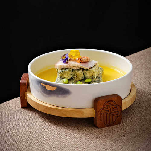 特色酒店餐具酸菜鱼盆创意菜钵