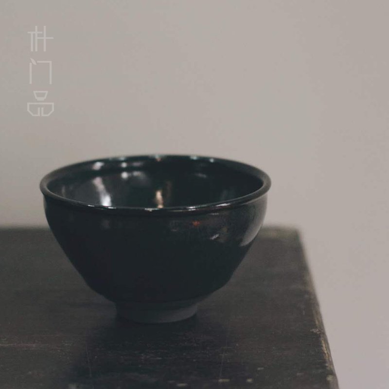 朴门品茶盏王东凯建盏灰被东凯单色釉灰背灰皮天目盏画宋建盏