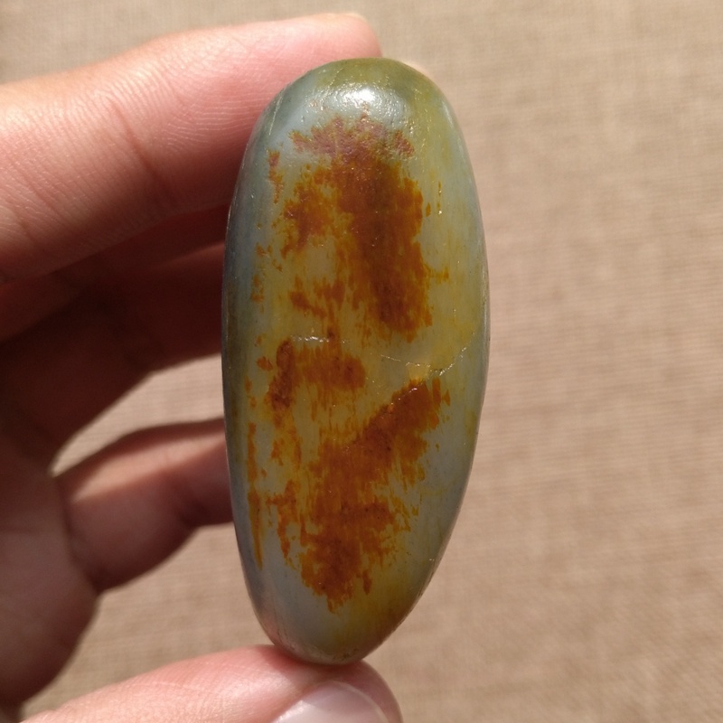 玉饰传奇新疆和田玉籽料吊坠天然枣红皮洒金皮青花玉石把件男女款