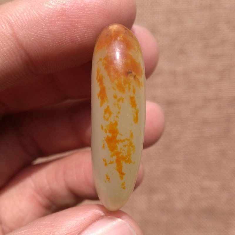 玉饰传奇新疆和田玉籽料原石吊坠天然红沁枣红皮白玉籽料原石挂件