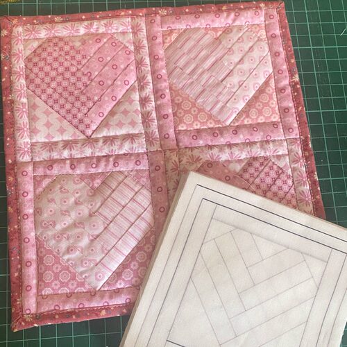 不用撕的小木屋图案布