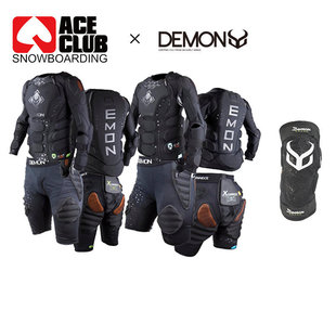 ACE雪具W23 DEMON专业滑雪护具户外内穿D3O护甲滑雪装备FLEXFORCE