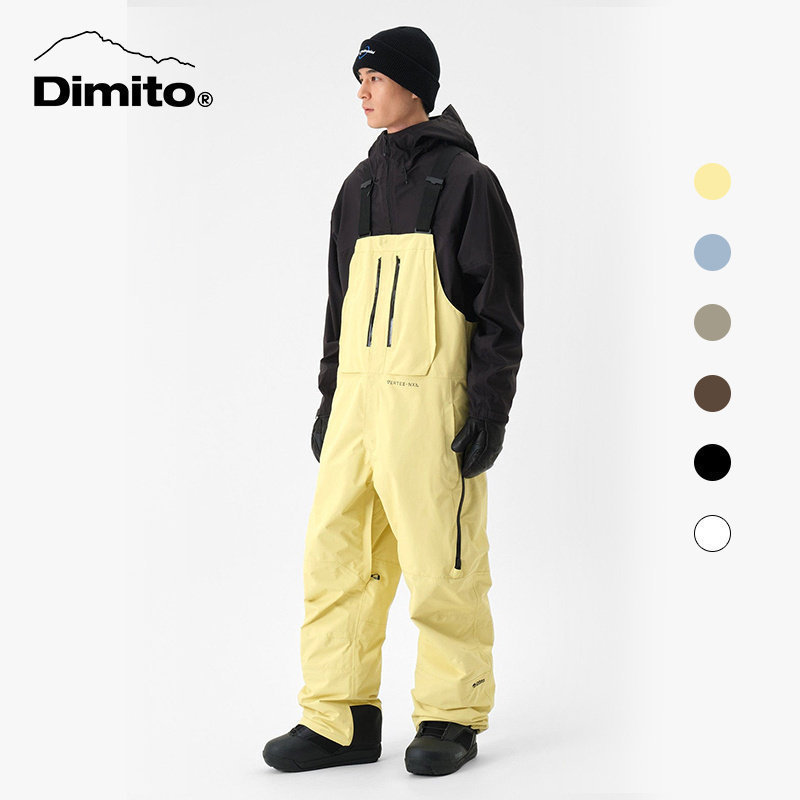 DIMITO男女款背带裤防风防水透气图片