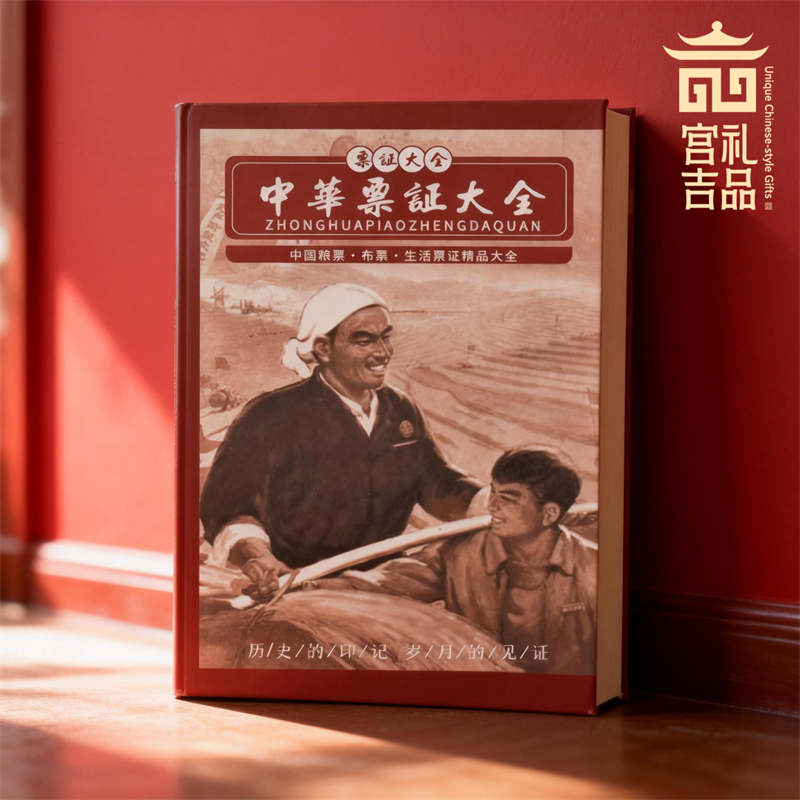 中华票证大全中国粮票邮票布票生活票珍品大全套珍藏册收藏生活证