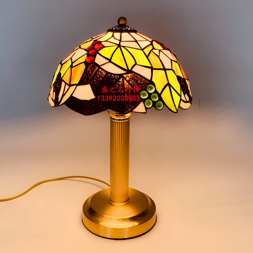 珀涛酒店小台灯咭啡酒店欧式玻璃